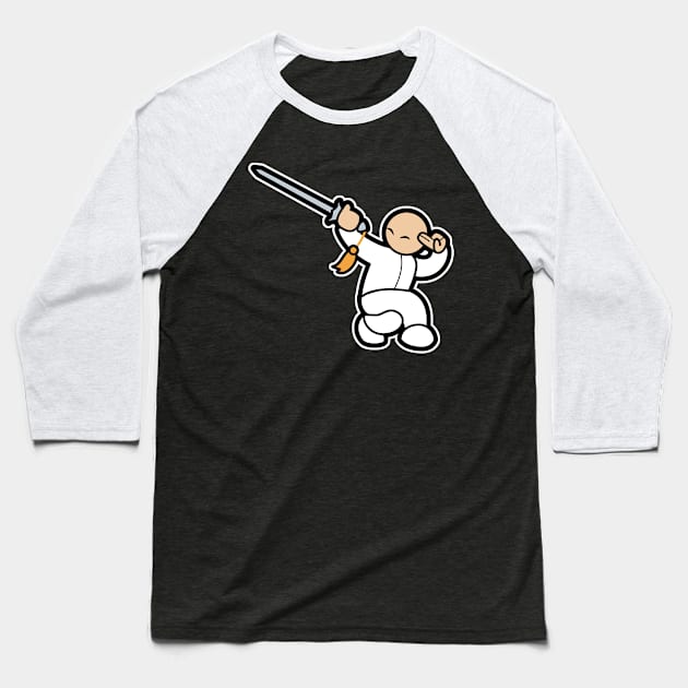 Fan Liao Jian Baseball T-Shirt by Cedarseed